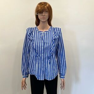 J. Crew Long Sleeve Striped Shirt